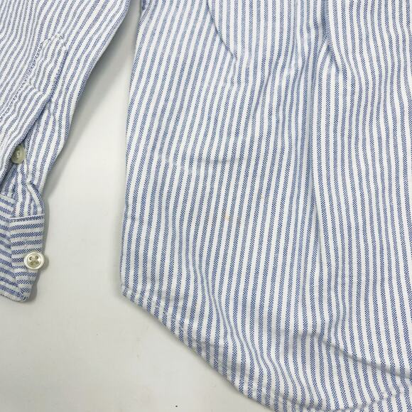 Ralph Lauren Boys Bundle of 2 Size 5 Button Down Shirts Blue White Striped Pink - Picture 8 of 12
